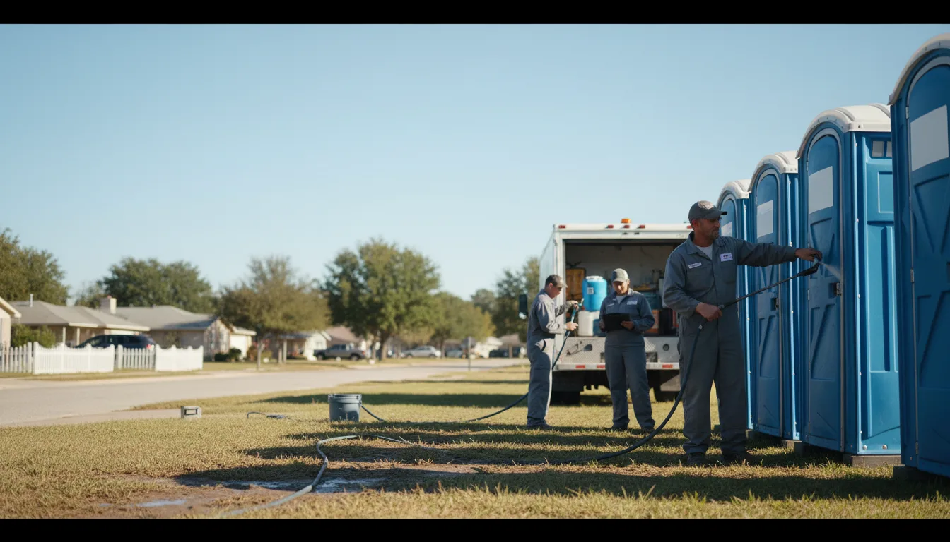 Long-Term Portable Toilet Rental in Poughkeepsie, AR near me